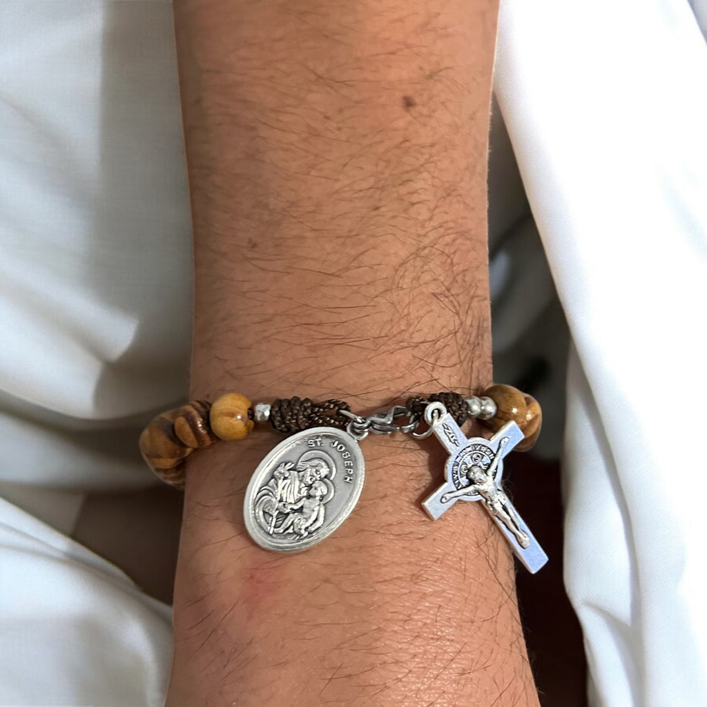 Handmade Rosary "Coronilla" St. Joseph