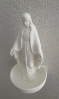 Virgin Mary Statue – Rosary & Holy Water Holder, Catholic Gift - PLA Filament
